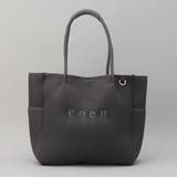 coen（コーエン）ロゴ刺繍 メッシュパフトートバッグ | coen【women】 | 詳細画像9 