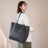 coen（コーエン）ロゴ刺繍 メッシュパフトートバッグ | coen【women】 | 詳細画像2 