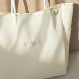 coen（コーエン）ロゴ刺繍 メッシュパフトートバッグ | coen【women】 | 詳細画像4 