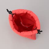 ロゴ刺繍 幾何柄 キルト巾着ショルダーバッグ（Sサイズ） | coen【women】 | 詳細画像18 