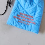 ロゴ刺繍 幾何柄 キルト巾着ショルダーバッグ（Sサイズ） | coen【women】 | 詳細画像9 