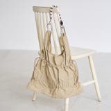 BEIGE | 2wayパラコードギャザーハンドバッグ（Mサイズ） | coen【women】