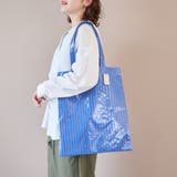COBALT | PVCストライプトートバッグ | coen【women】