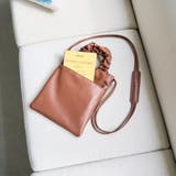 MD.BROWN | 2wayギャザーハンドル巾着ショルダーバッグ | coen【women】