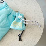 ロゴ刺繍 ミニ巾着ポーチキーホルダー | coen【women】 | 詳細画像1 