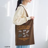MD.BROWN | 【CRUNKY(クランキー)/別注】アソートロゴトートバッグ | coen【women】