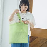 coen(コーエン)ロゴメッシュシアートート(Lサイズ) | coen【women】 | 詳細画像6