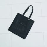 BLACK | coen(コーエン)ロゴメッシュシアートート(Lサイズ) | coen【women】