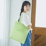 LIME | coen(コーエン)ロゴメッシュシアートート(Lサイズ) | coen【women】