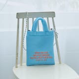 ロゴ刺繍 メッシュパフ2wayショルダーバッグ | coen【women】 | 詳細画像14