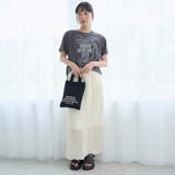 ロゴ刺繍 メッシュパフ2wayショルダーバッグ | coen【women】 | 詳細画像17