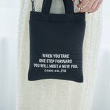ロゴ刺繍 メッシュパフ2wayショルダーバッグ | coen【women】 | 詳細画像7