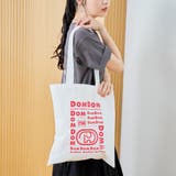 OFF WHITE | 【DOMDOM（ドムドム）×coen】アソートプリントトートバッグ | coen【women】