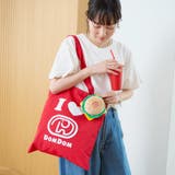 RED | 【DOMDOM（ドムドム）×coen】アソートプリントトートバッグ | coen【women】
