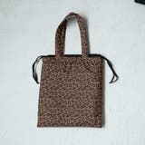 ロゴ刺繍 配色デザイン巾着トートバッグ | coen【women】 | 詳細画像22