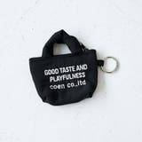 BLACK | 【再入荷・新色登場】ロゴ刺繍ミニポーチキーホルダー | coen【women】