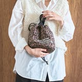 【新型登場】ロゴ刺繍キカキルト 2way巾着ショルダーバッグ | coen【women】 | 詳細画像11