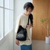 【新型登場】ロゴ刺繍キカキルト 2way巾着ショルダーバッグ | coen【women】 | 詳細画像4