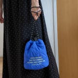 【新型登場】ロゴ刺繍キカキルト 2way巾着ショルダーバッグ | coen【women】 | 詳細画像8
