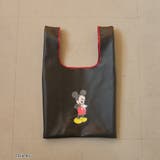 【MICKEY（ミッキー）/別注】配色パイピング レザーライクショッパーバッグ | coen【women】 | 詳細画像7 