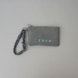 coen(コーエン)ロゴ ダイバーポーチ(Mサイズ) | coen【women】 | 詳細画像1
