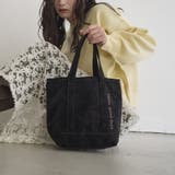 ヌメレザーライク ロゴ刺繍ミニトートバッグ | coen【women】 | 詳細画像2