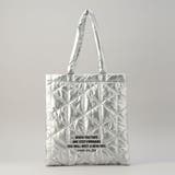 ロゴ刺繍 幾何柄 キルトトートバッグ | coen【women】 | 詳細画像13 