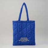 ロゴ刺繍 幾何柄 キルトトートバッグ | coen【women】 | 詳細画像8 