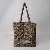 その他4 | ロゴ刺繍 幾何柄 キルトトートバッグ | coen【women】