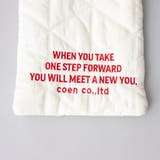 【新色追加】ロゴ刺繍 幾何柄 キルト2wayショルダーバッグ | coen【women】 | 詳細画像31 