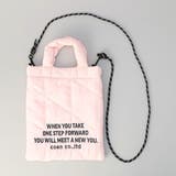 【新色追加】ロゴ刺繍 幾何柄 キルト2wayショルダーバッグ | coen【women】 | 詳細画像36 