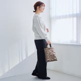 【新色追加】ロゴ刺繍 幾何柄 キルト2wayショルダーバッグ | coen【women】 | 詳細画像4 