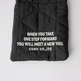 【新色追加】ロゴ刺繍 幾何柄 キルト2wayショルダーバッグ | coen【women】 | 詳細画像47 