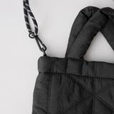 【新色追加】ロゴ刺繍 幾何柄 キルト2wayショルダーバッグ | coen【women】 | 詳細画像48 