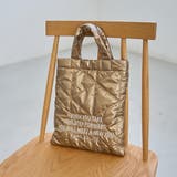 【新色追加】ロゴ刺繍 幾何柄 キルト2wayショルダーバッグ | coen【women】 | 詳細画像6 