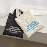 OFF WHITE | 【新色追加】ロゴ刺繍 幾何柄 キルト2wayショルダーバッグ | coen【women】