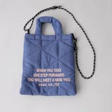 ROYAL | 【新色追加】ロゴ刺繍 幾何柄 キルト2wayショルダーバッグ | coen【women】