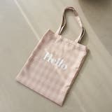 BEIGE | HELLO TOTE/ハローロゴトートバッグ | coen【women】