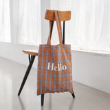 ORANGE | HELLO TOTE/ハローロゴトートバッグ | coen【women】
