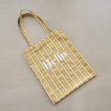 YELLOW | HELLO TOTE/ハローロゴトートバッグ | coen【women】