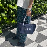 coen ロゴ ポリキャンバストートバッグ | coen【women】 | 詳細画像4