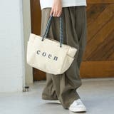 OFF WHITE | 【一部WEBカラー 新色登場】coen（コーエン） ロゴ | coen【women】