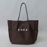 【新色登場】 coenロゴ ポリキャンバストート（Lサイズ） | coen【women】 | 詳細画像10 