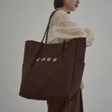 【新色登場】 coenロゴ ポリキャンバストート（Lサイズ） | coen【women】 | 詳細画像2 