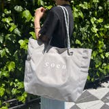 【新色登場】 coenロゴ ポリキャンバストート（Lサイズ） | coen【women】 | 詳細画像8 