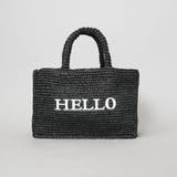 レタード刺繍ペーパートートバッグ | coen【women】 | 詳細画像10 