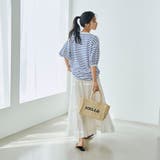 レタード刺繍ペーパートートバッグ | coen【women】 | 詳細画像5 