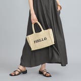 レタード刺繍ペーパートートバッグ | coen【women】 | 詳細画像8 