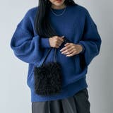 BLACK | フェイクファーミニポシェット | coen【women】