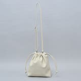 OFF WHITE | 合皮巾着ショルダーバッグ | coen【women】